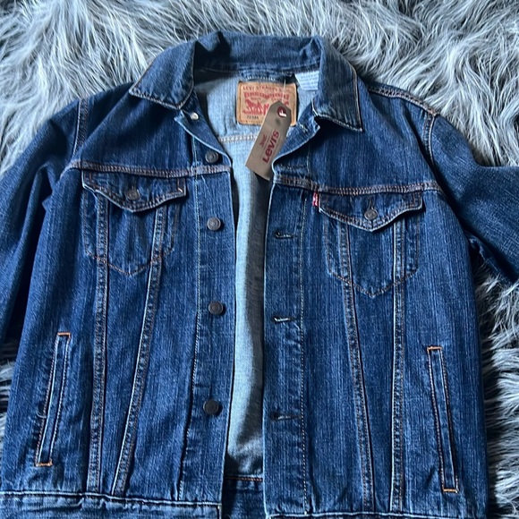 New Levi Strauss, blue jean jacket size medium - Picture 1 of 14